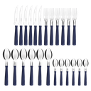 JUEGO DE CUBIERTOS TRAMONTINA 23198/194 NEW KOLOR 24PZS AZUL