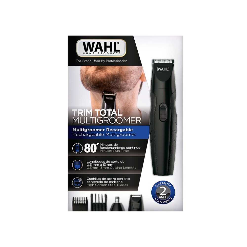 TRIMMER WAHL TRIM TOTAL TODO EN UNO INALAMBRICO CON ACCESORIOS