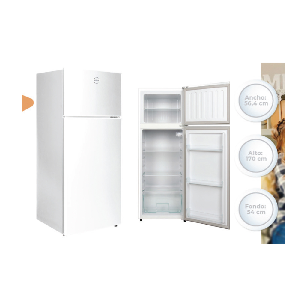 HELADERA NEBA H300 294L BLANCO