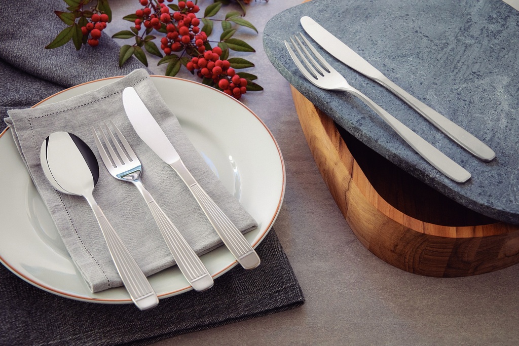 TENEDOR DE MESA COSMOS TRAMONTINA 63950/027 12 PZS