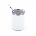 MATE DISCOVERY 18497 350ML BLANCO CON BOMBILLA