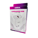 CARGADOR USB SOUL CLASSIC CVJ-XUSB1L 2.4A LIGHTNING