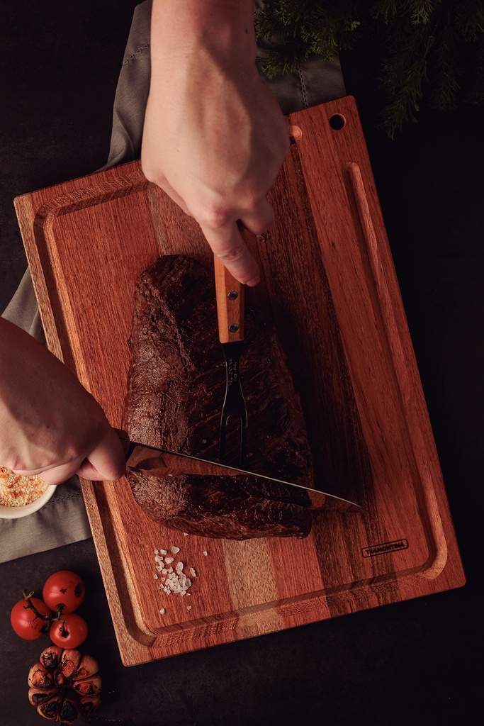 KIT P/ASADO TRAMONTINA 22399/028 CHURRASCO 15 PZS