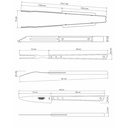 KIT P/ASADO TRAMONTINA 26499/036 CHURRASCO 3 PZS