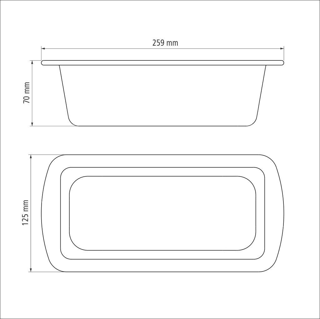 MOLDE TRAMONTINA 20069/022  BRASIL 22 CM
