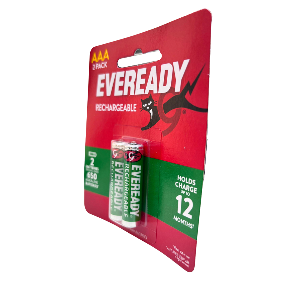 PILA EVEREADY AAA RECARGABLE RE12-BP2 500mAh