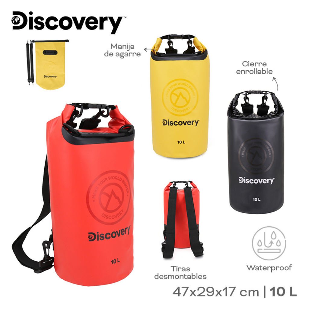 MOCHILA ESTANCO DISCOVERY 19148 NEGRO