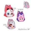 MOCHILA INFANTIL TRENDY 53664 13" BEIGE