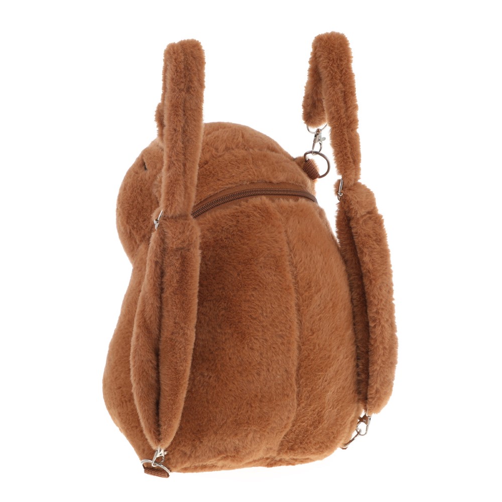 MOCHILA INFANTIL 53705 11" MARRON CON VERDE (copia)