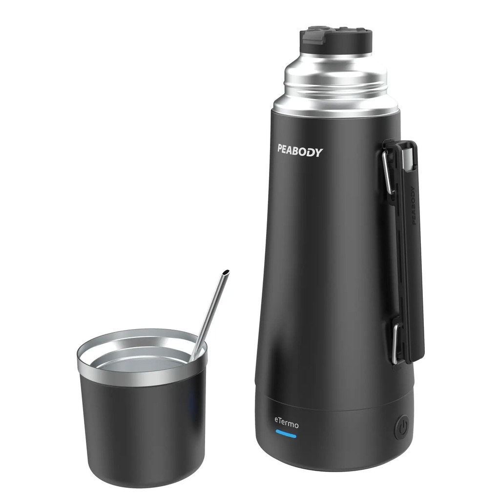 TERMO ELECTRICO PEABODY PE-ET1000N 1L NEGRO