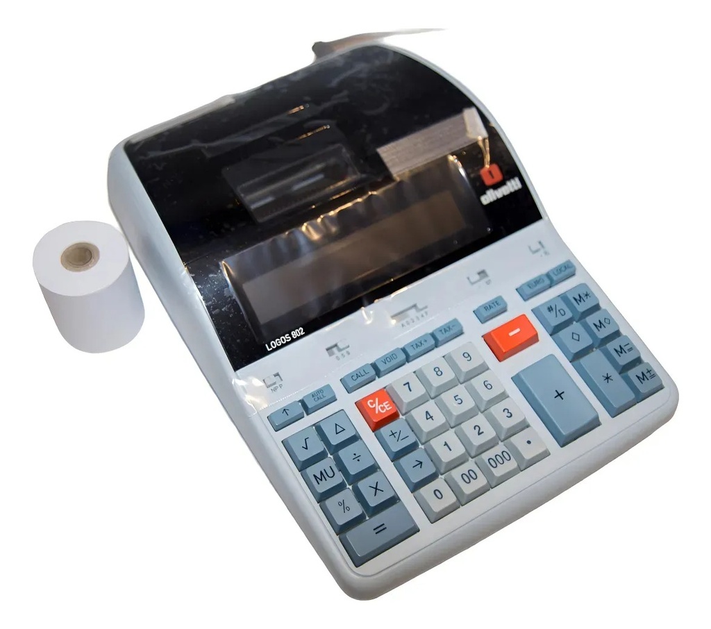 CALCULADORA OLIVETTI LOGOS 802 CON IMPRESOR