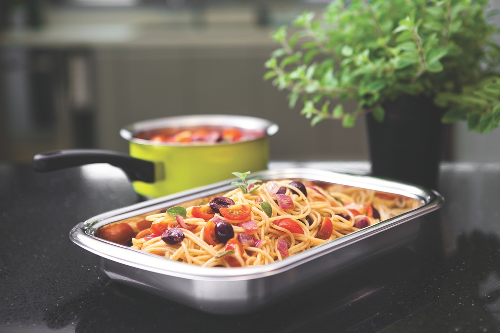 ASADERA TRAMONTINA 61310/481 COSMOS RECTANGULAR 48CM