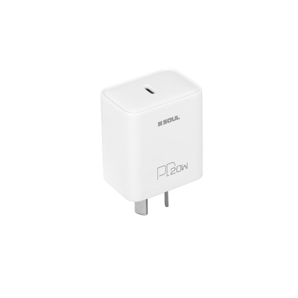 CARGADOR USB SOUL CVQ-PD20WT QC 20w TC-TC TIPO C