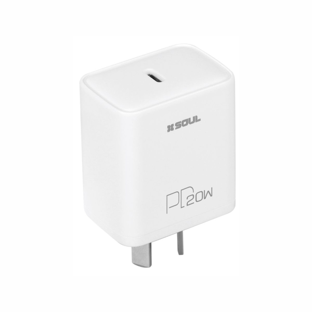 CARGADOR USB SOUL CVQ-PD20W QC 20w SIN CABLE
