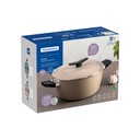 CACEROLA TRAMONTINA 28372/124 SPEZIA 24CM INDUCCIÓN