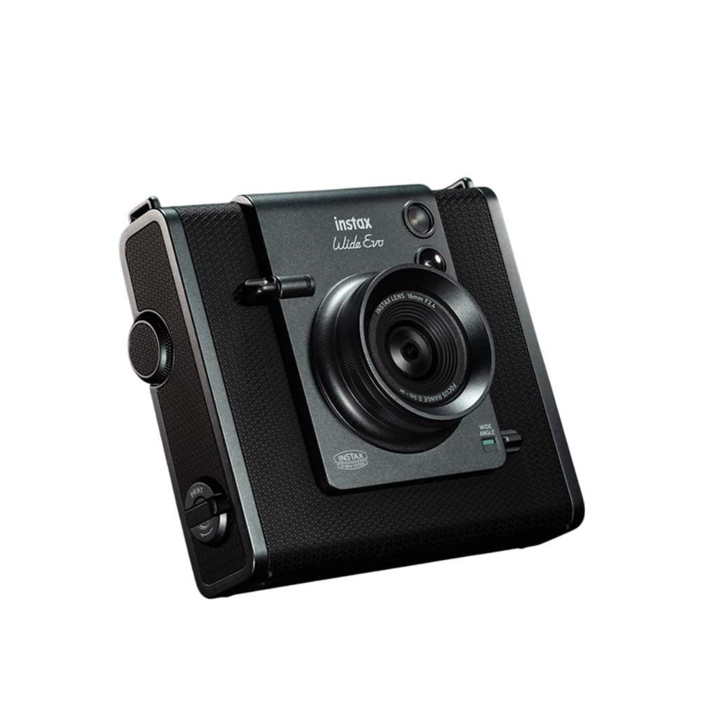 CAMARA FUJI INSTAX WIDE EVO NEGRO