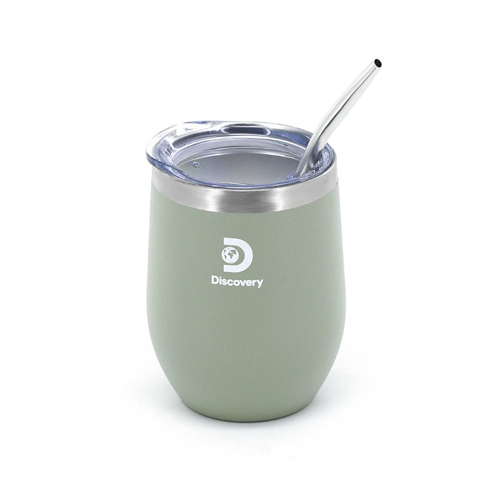 MATE DISCOVERY 18497 350ML VERDE CON BOMBILLA