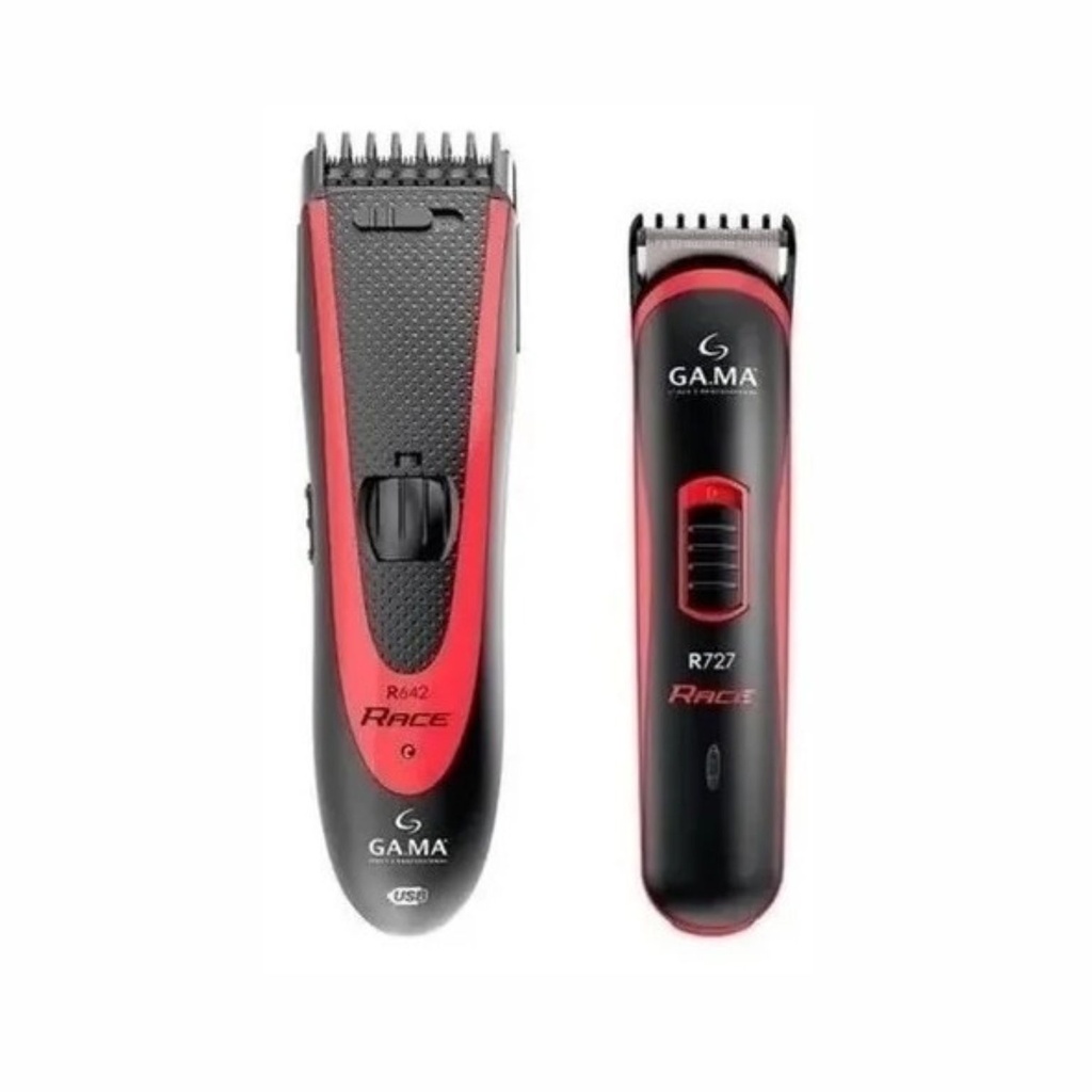 COMBO GAMA RACE R647 CORTAPELO R642 + TRIMMER R727