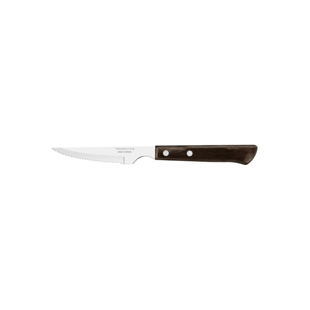 CUCHILLO P/ASADO TRAMONTINA 21109/094 POLYWOOD 12PZS