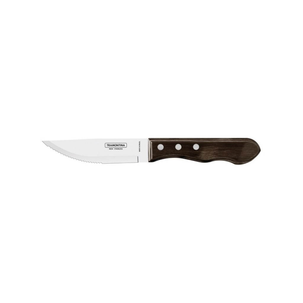 CUCHILLO P/ASADO TRAMONTINA 21116/095 POLYWOOD 12PZS
