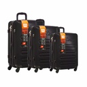 SET VALIJAS WILSON 65.1735N UxB 3 24"/20"/18" BLACK