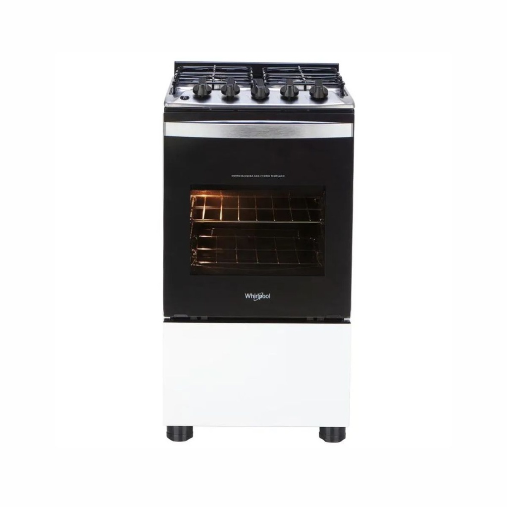COCINA WHIRLPOOL WFO4NBB 50CM GAS NATURAL
