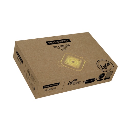 [086-36889] BATERIA DE COCINA TRAMONTINA 20998/053 LYON 6PZS