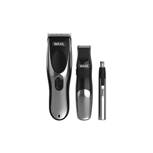 [087-20198] COMBO CORTAPELO+RECORTADORA+TRIMMER WAHL GROOM PRO INALAMBRICO 3 PZS