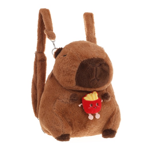 [199-37097] MOCHILA INFANTIL 53709 13" CAPIBARA CON PAPAS