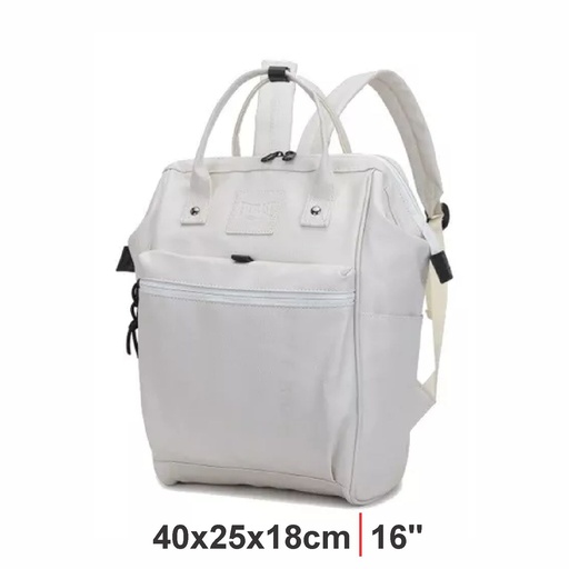 [200-00940] MOCHILA BOCA DE PEZ EVERLAST 21594B BLANCO