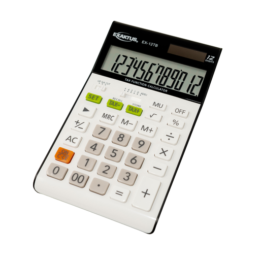 [108-00412] CALCULADORA EXAKTUS EX-12TB BLANCO