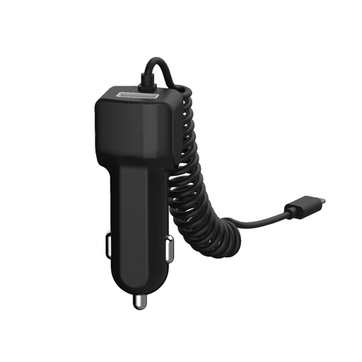 [164-87981] CARGADOR DE AUTO SOUL CA-USBDUALTC 2.0A TIPO C