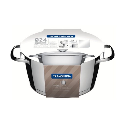 [086-53248] CACEROLA TRAMONTINA 62653/248 ALLEGRA 24CM